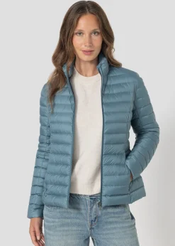 Doudoune légère Bleu tempête Cha