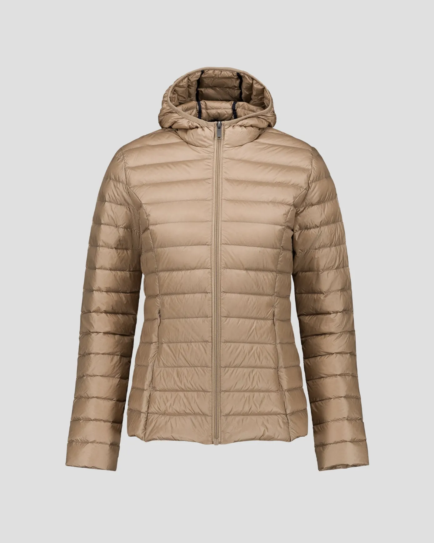 Doudoune légère à capuche Beige Cloe