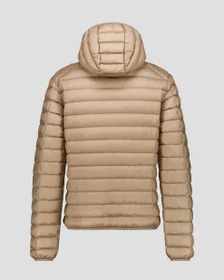 Doudoune légère à capuche Beige Nico