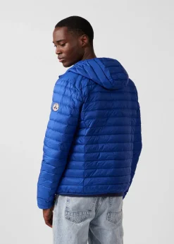 Doudoune légère à capuche Bleu cobalt Nico