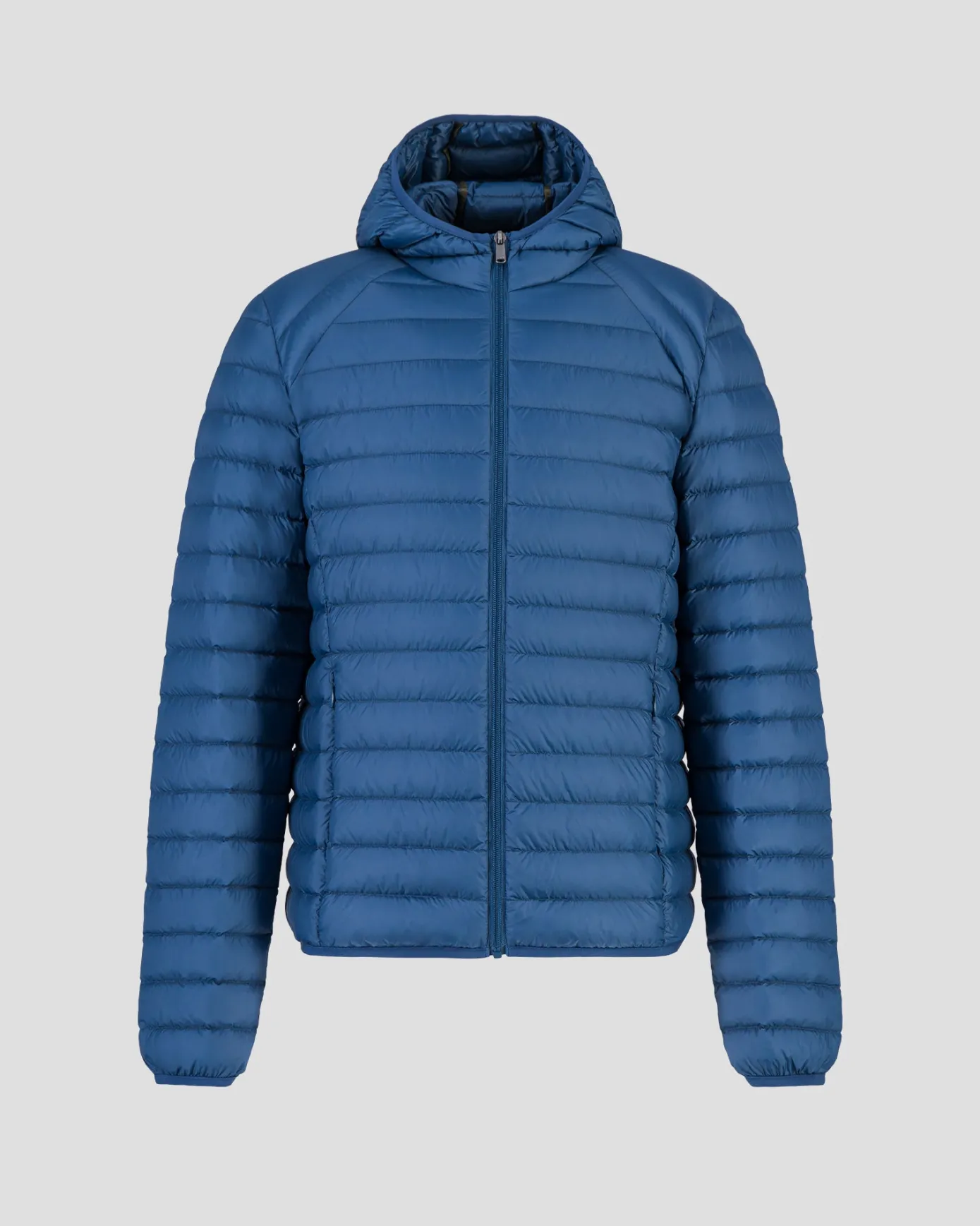 Doudoune légère à capuche Bleu jeans Nico