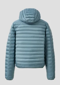 Doudoune légère à capuche Bleu tempête Nico
