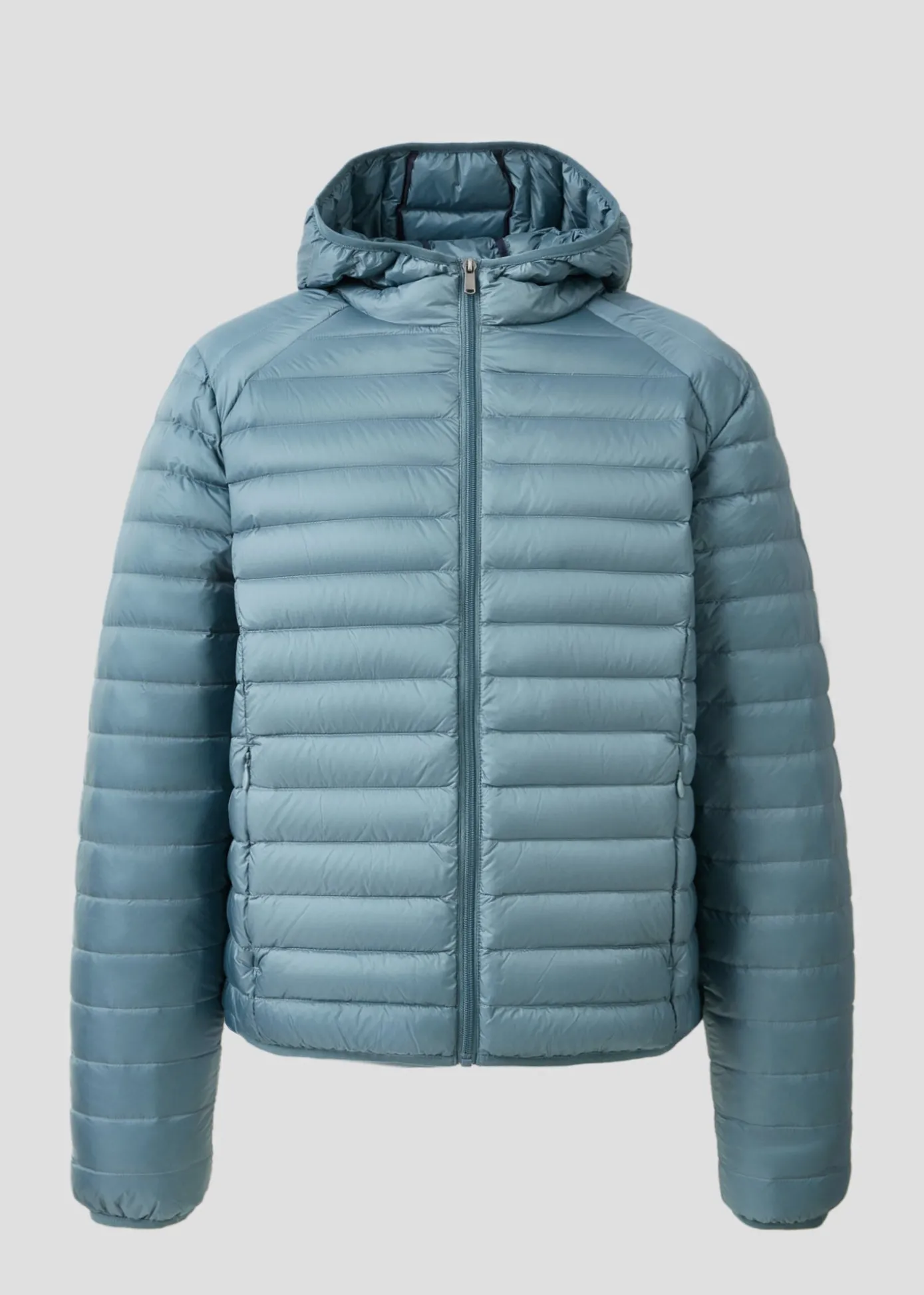 Doudoune légère à capuche Bleu tempête Nico