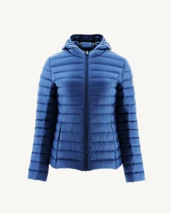 Doudoune légère à capuche Dark denim Cloe