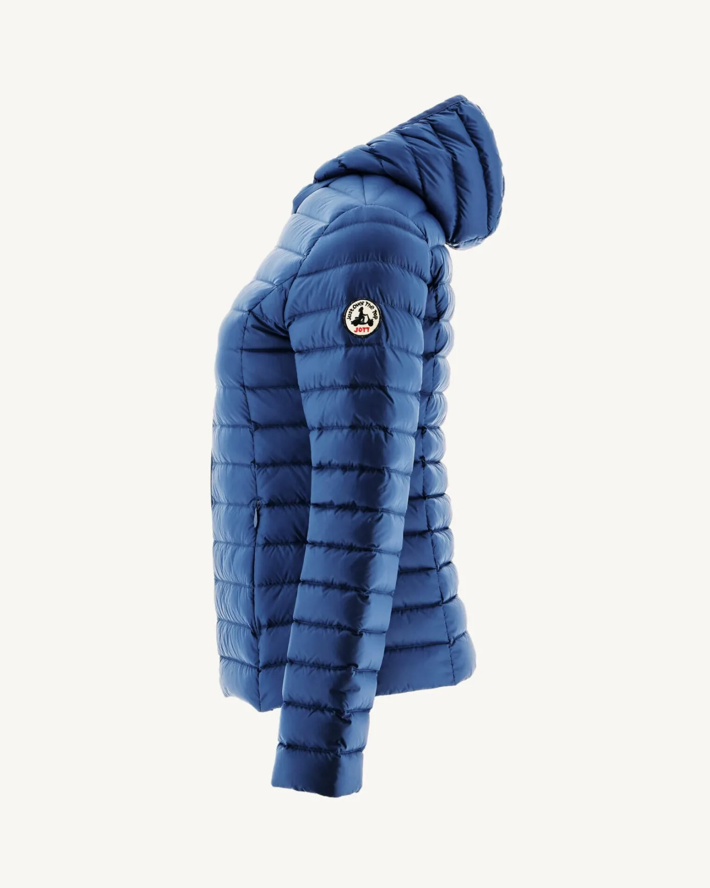 Doudoune légère à capuche Dark denim Cloe