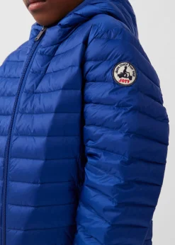 Doudoune légère à capuche enfant Bleu cobalt Hugo