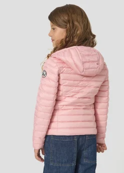 Doudoune légère à capuche enfant Pétale doux Carla