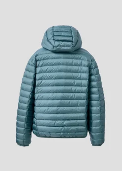 Doudoune légère à capuche enfant Bleu tempête Hugo