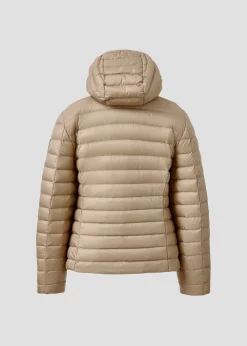 Doudoune légère à capuche enfant Beige Carla
