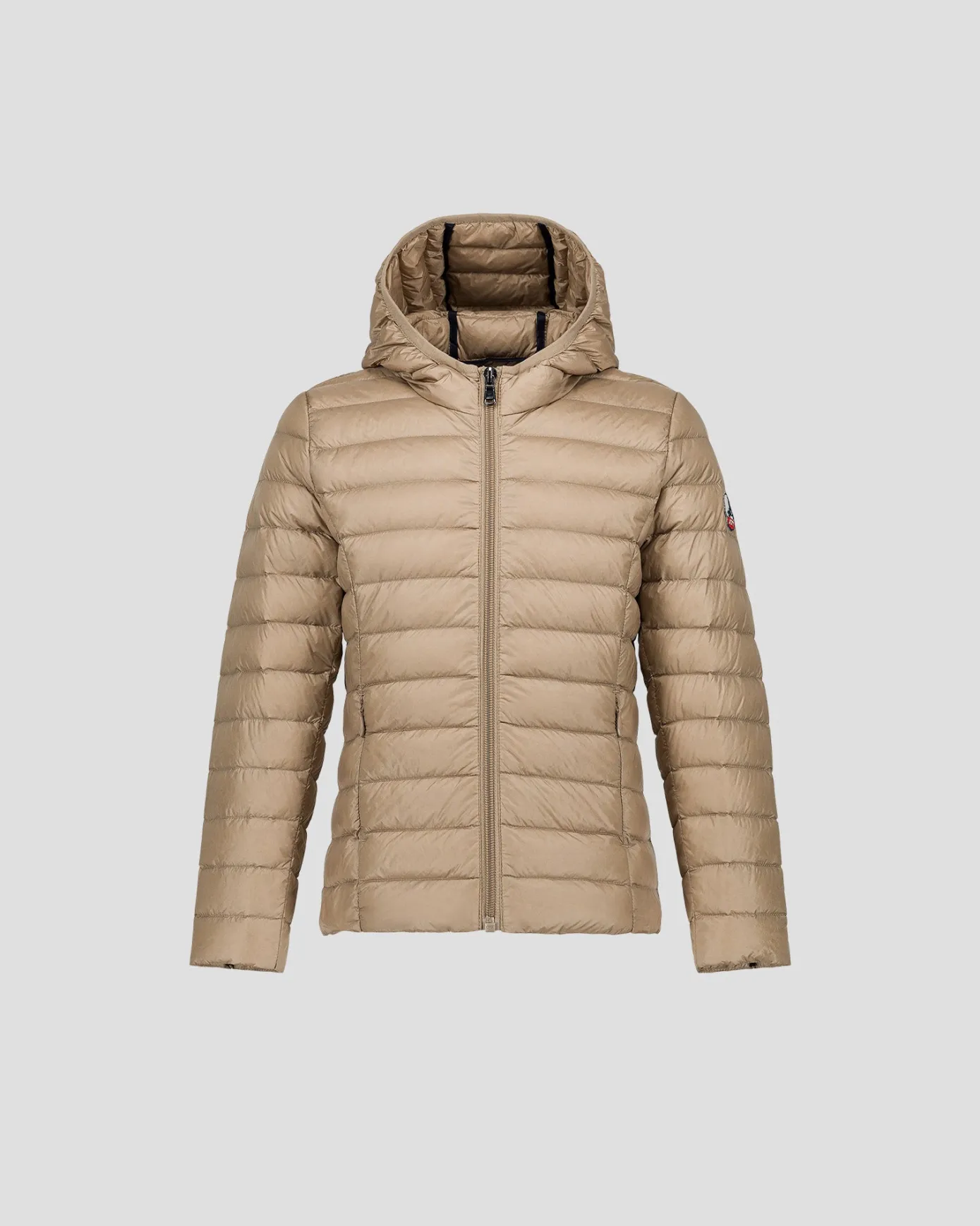 Doudoune légère à capuche enfant Beige Carla