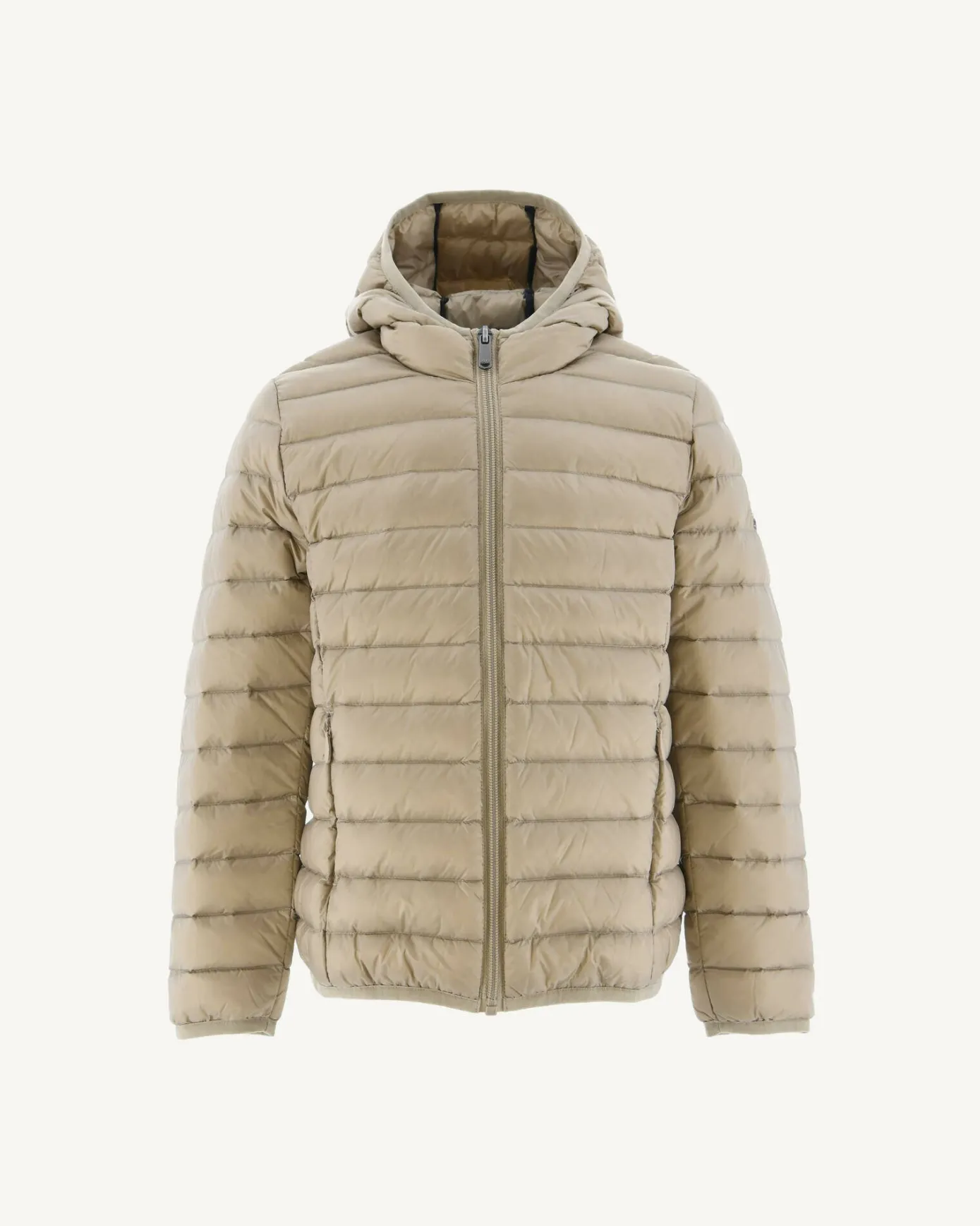 Doudoune légère à capuche enfant Beige Hugo
