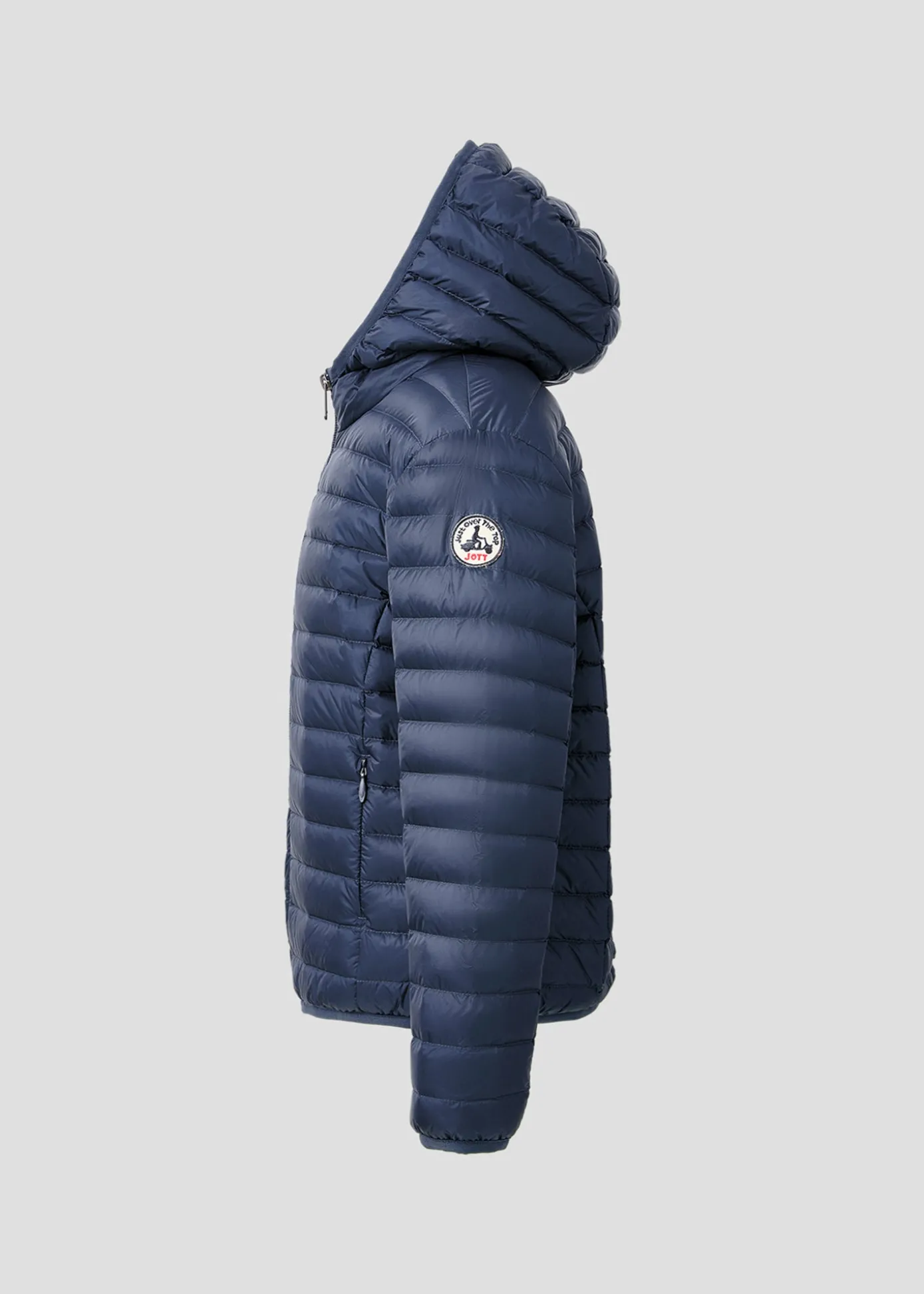 Doudoune légère à capuche enfant Marine Hugo