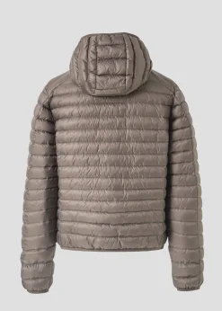 Doudoune légère à capuche Taupe Nico