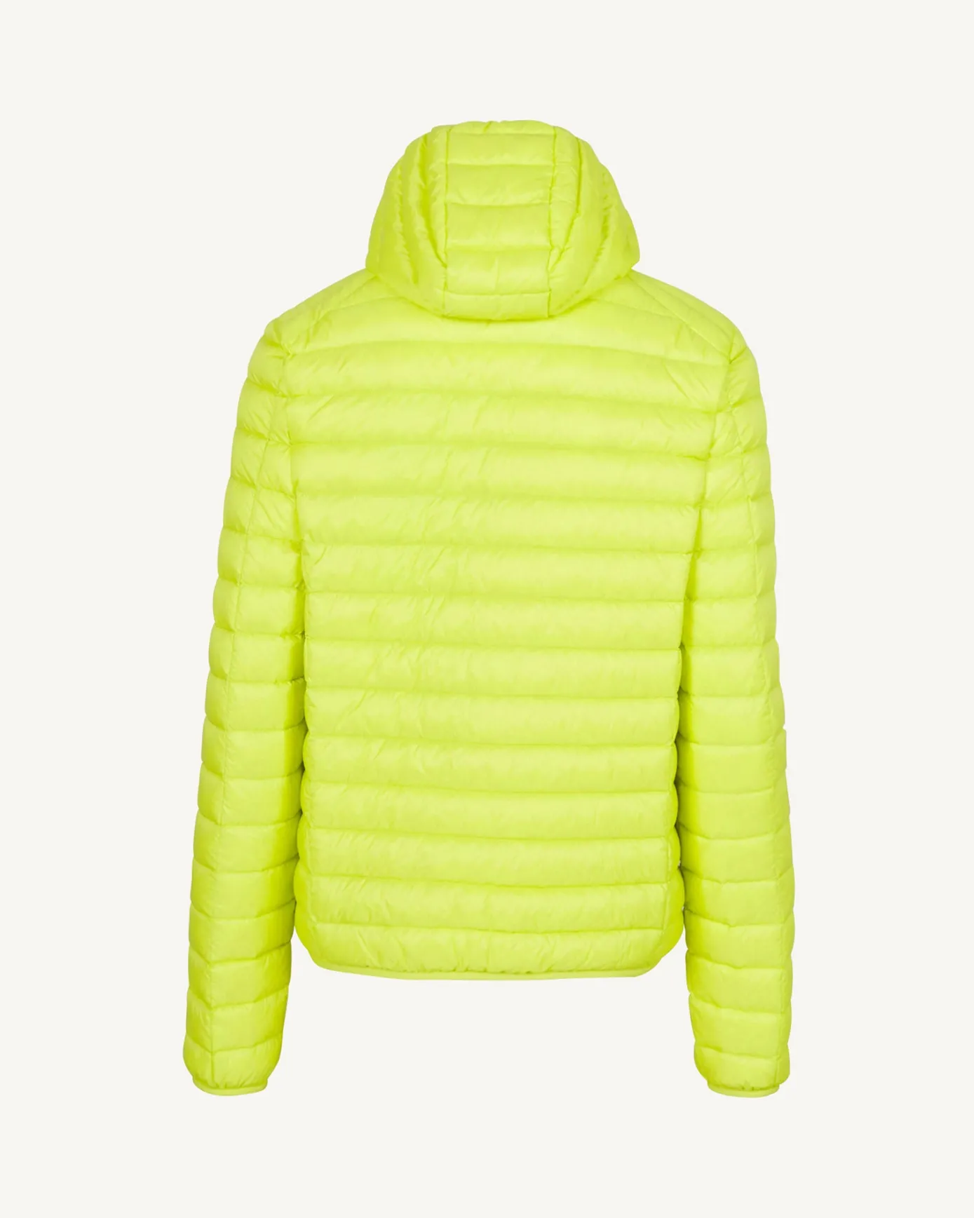 Doudoune légère à capuche Vert acide Nico