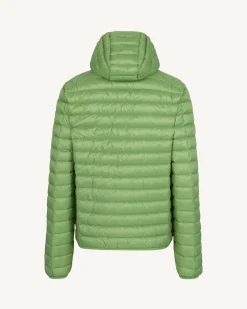 Doudoune légère à capuche Vert fougère Nico