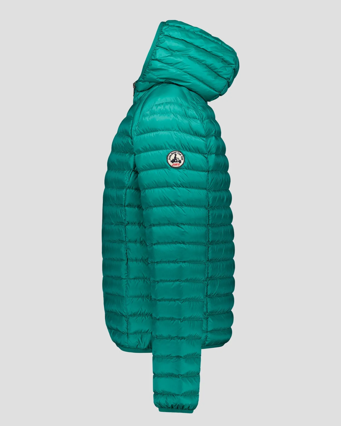 Doudoune légère à capuche Vert persan Nico