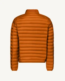 Doudoune légère Orange sombre Mat