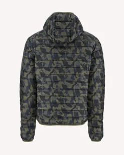 Doudoune légère Print militaire Nico