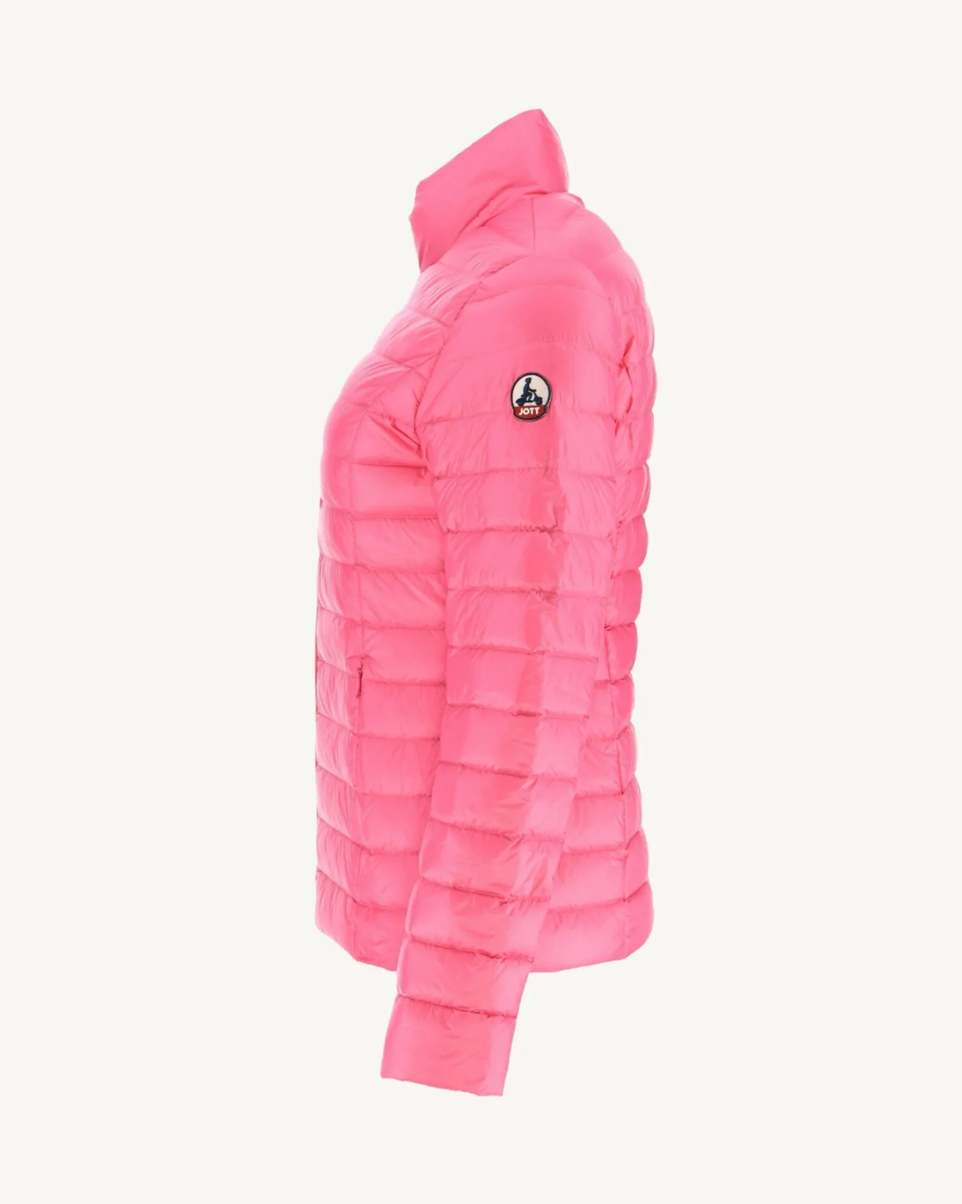 Doudoune légère Rose Cha