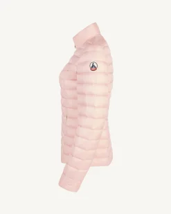 Doudoune légère Rose pêche Cha