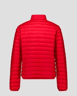 Doudoune légère Rouge carmin Mat