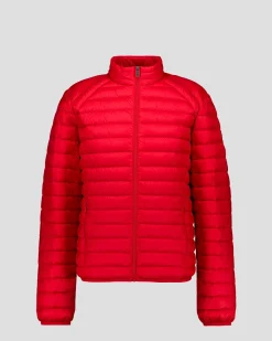 Doudoune légère Rouge carmin Mat