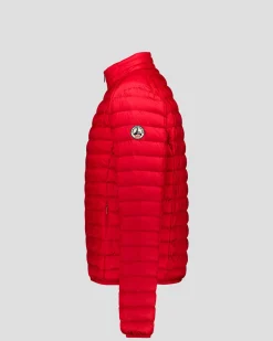 Doudoune légère Rouge carmin Mat