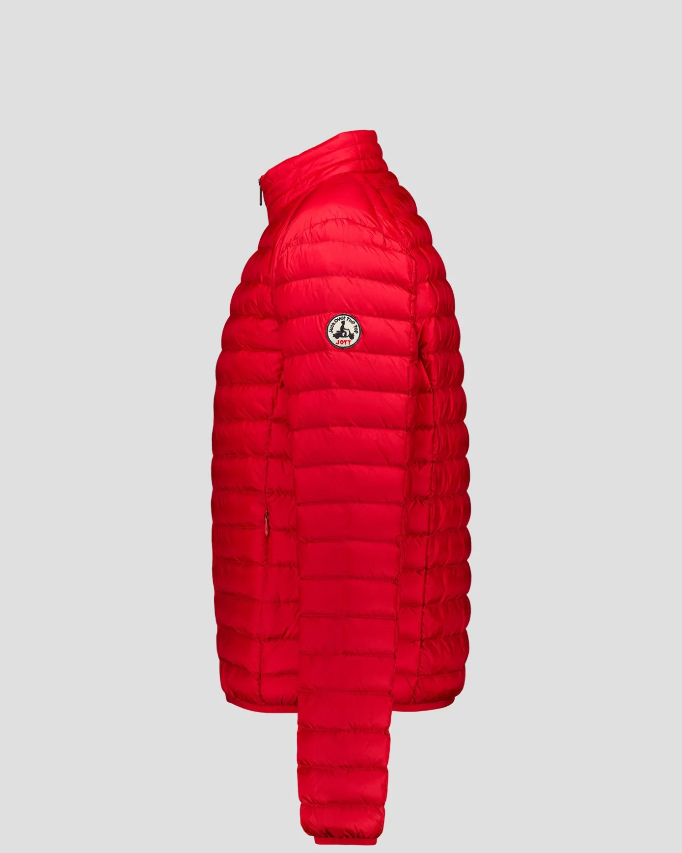 Doudoune légère Rouge carmin Mat