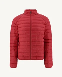 Doudoune légère Rouge Mat