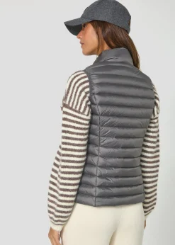 Doudoune légère sans manches Anthracite Seda