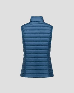 Doudoune légère sans manches Bleu jeans Seda