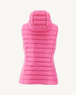 Doudoune légère sans manches Rose intense Mali