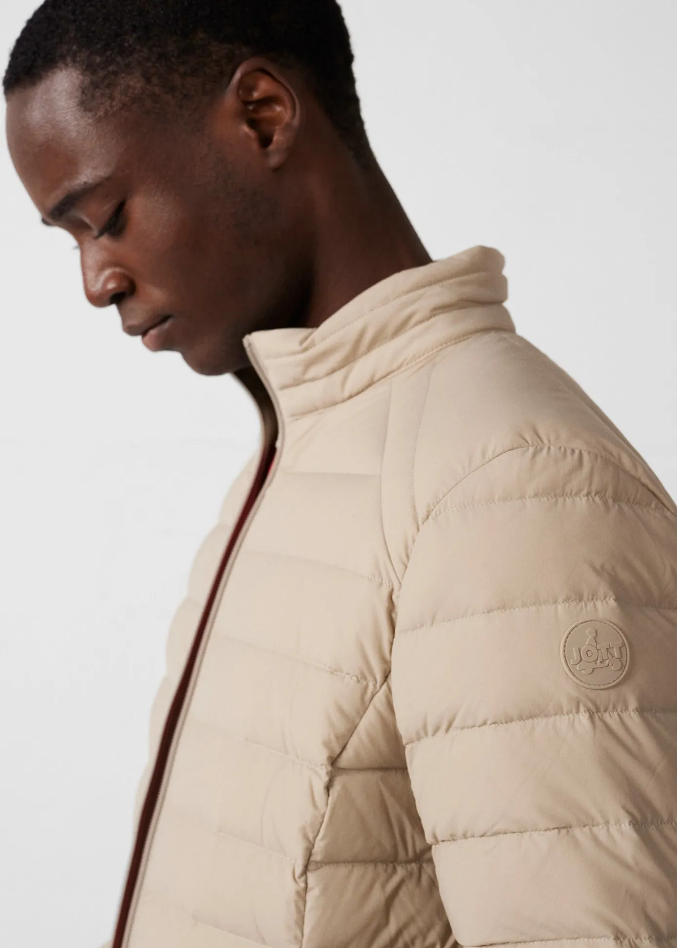 Doudoune légère stretch Beige Aragon