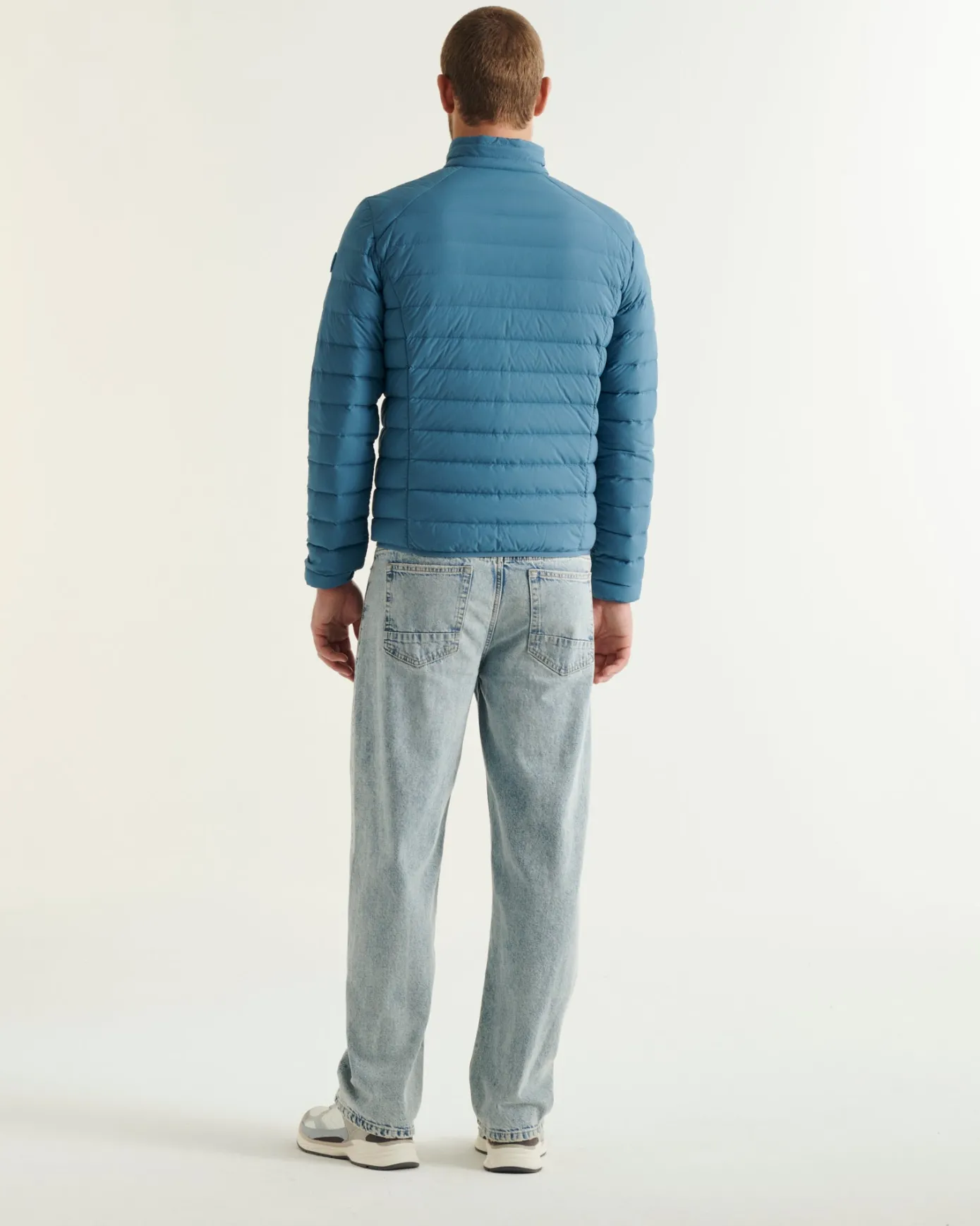 Doudoune légère stretch Bleu jeans Aragon