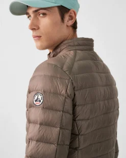 Doudoune légère Taupe Mat