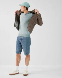 Doudoune légère Taupe Mat
