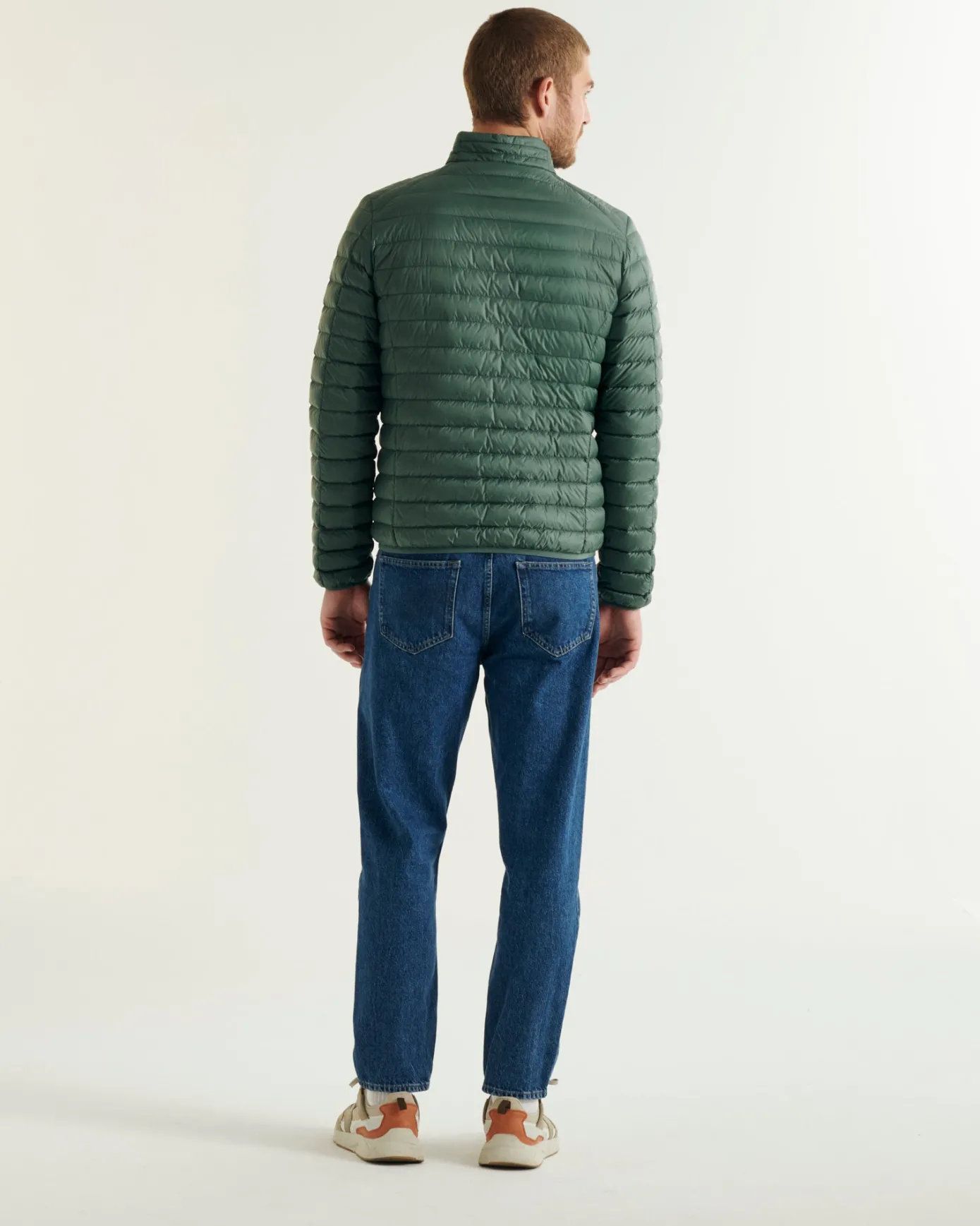 Doudoune légère Vert céladon Mat