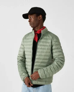 Doudoune légère Vert minéral Mat
