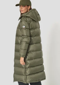 Doudoune longue à capuche Grand Froid Army Karachi