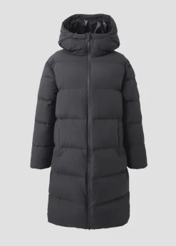 Doudoune longue oversize Noir Mikkeli