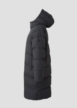 Doudoune longue oversize Noir Mikkeli