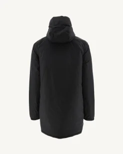 Doudoune longue réversible à capuche Noir Amsterdam