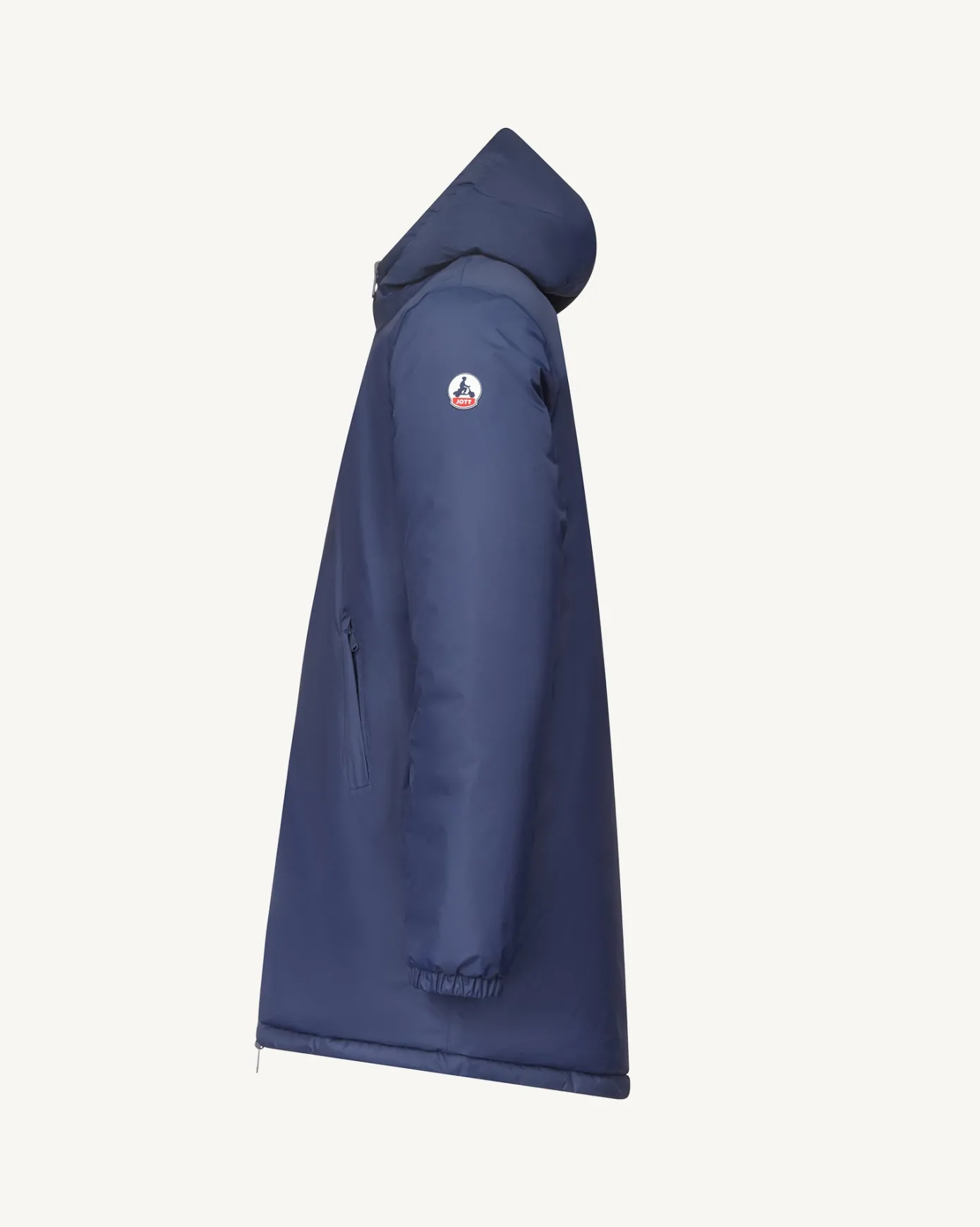 Doudoune longue réversible à capuche Marine Amsterdam 2.0