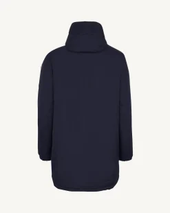 Doudoune longue réversible à capuche Marine Amsterdam 2.0