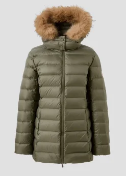 Doudoune mi-longue Grand Froid Army Perle