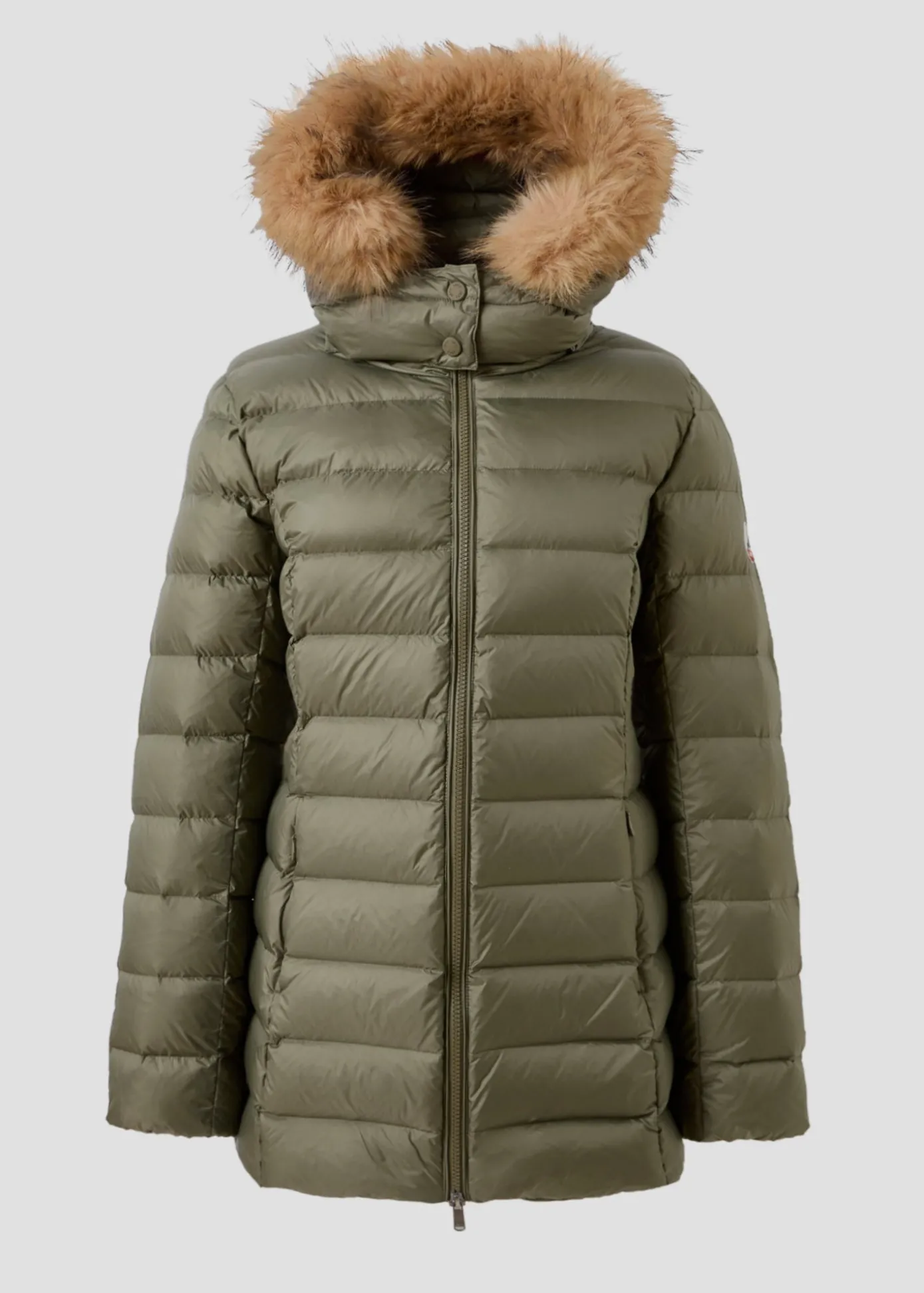 Doudoune mi-longue Grand Froid Army Perle