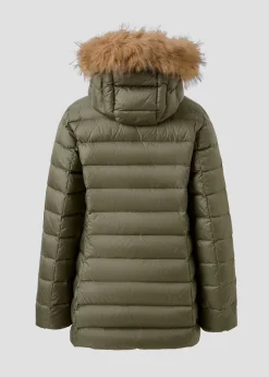 Doudoune mi-longue Grand Froid Army Perle