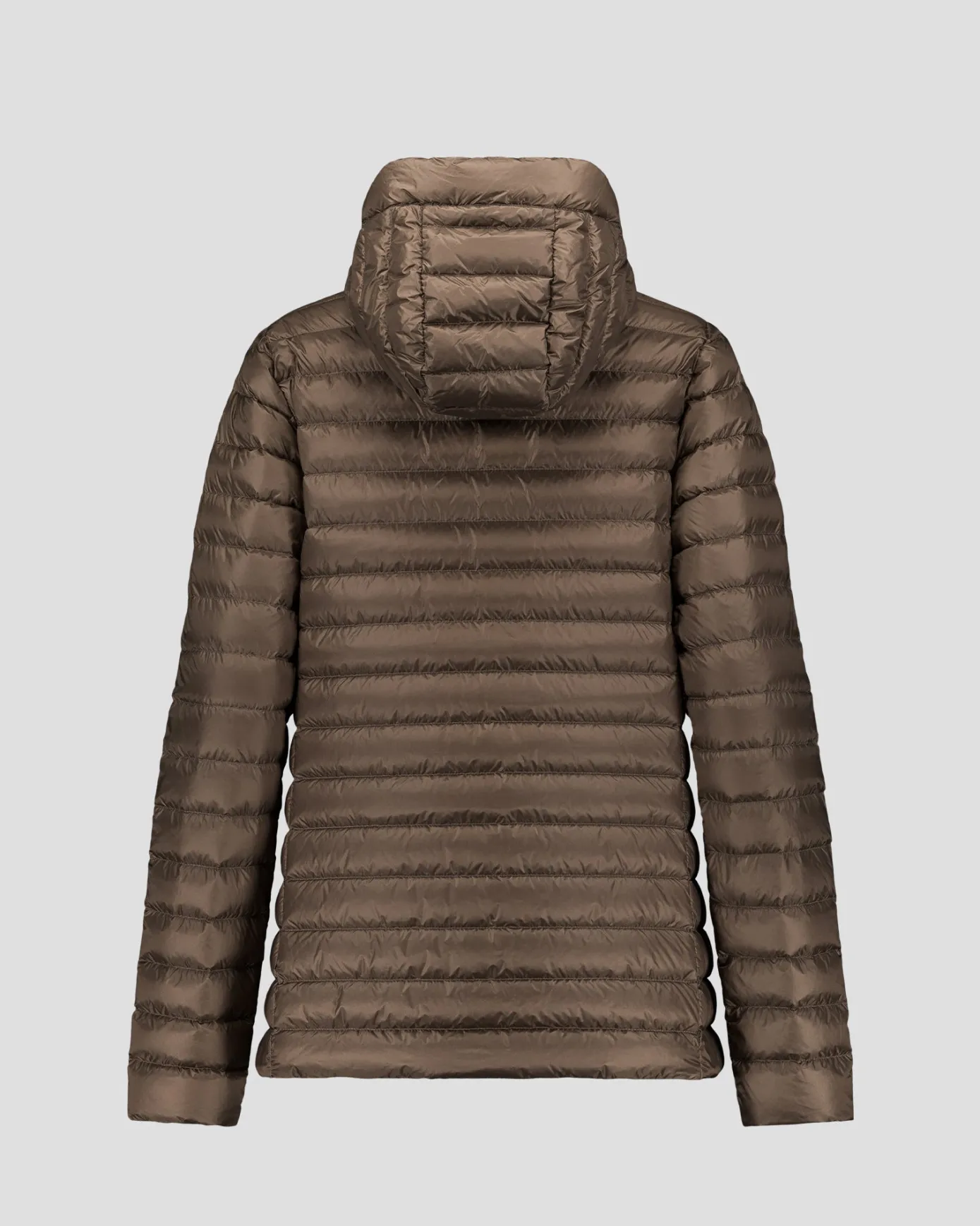 Doudoune mi-longue Taupe Claudie