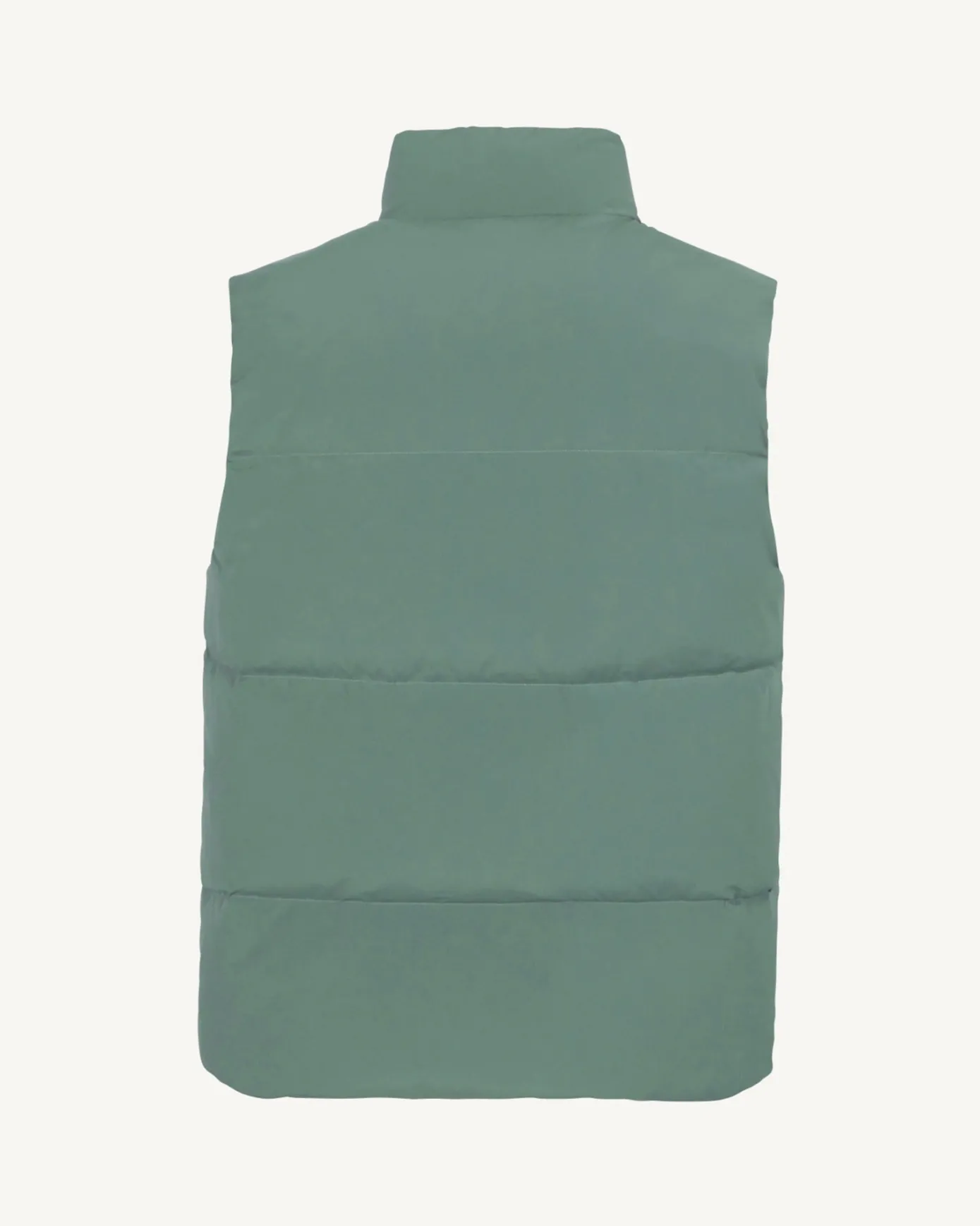 Doudoune mixte sans manches esprit 'Puffer' Vert céladon Nagano