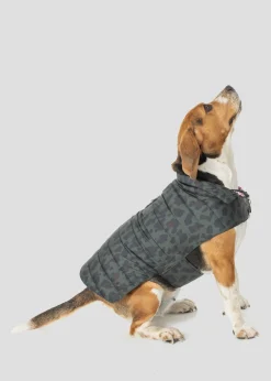 Doudoune pour chien Army foncé léopard Cutie print